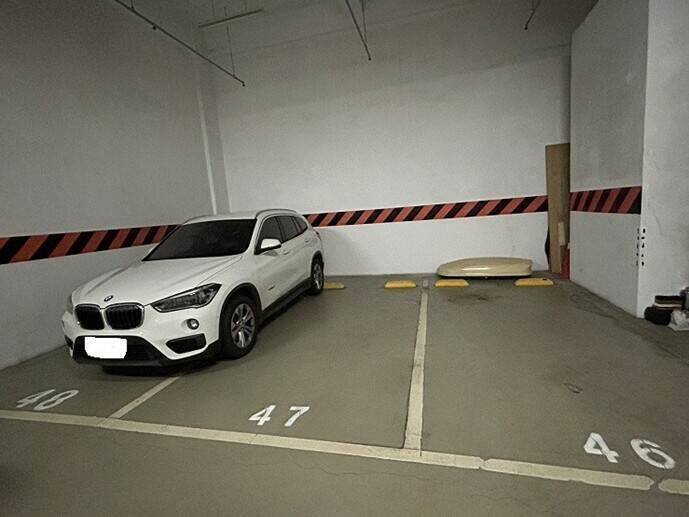 欣伟杰公司位于高级社区内的车位将被拍卖。（行政执行署宜兰分署提供）