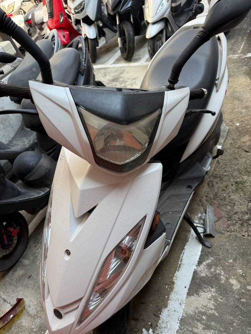 行政执行署台南分署将于11月11日举行的联合法拍会，也有查扣的机车。（图由行政执行署台南分署提供）