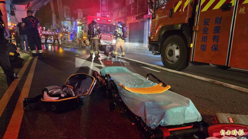 示意图，图为消防人员救护，非本新闻人事。（资料照）