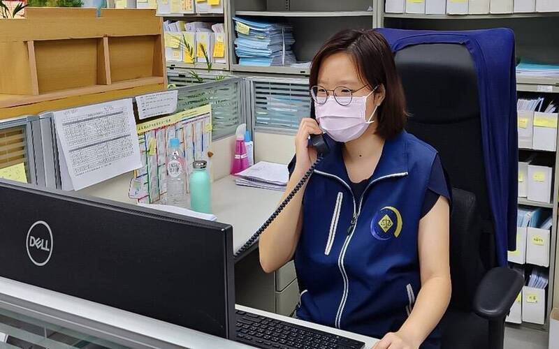 书记官执行案件示意照片。（法务部行政执行署屏东分署提供）