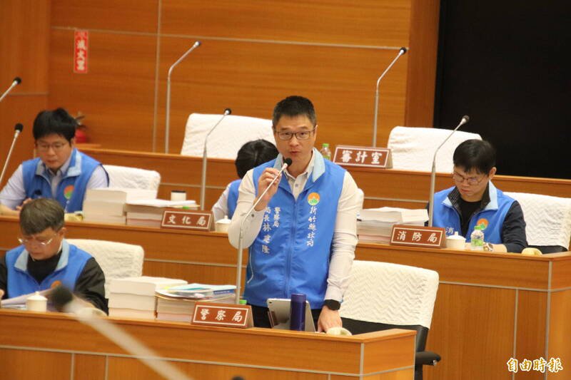 新竹县警局长林建隆说，今年并没有接获有麻将馆、桌游店等相关业者有暗藏赌博案的检举。（记者黄美珠摄）