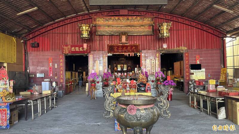 九龙太子宫。（记者杨金城摄）