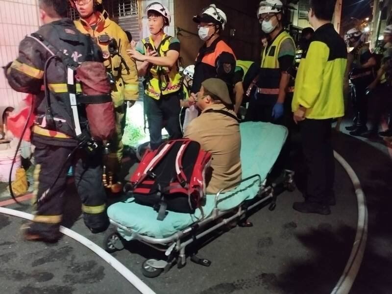 不少住户被呛伤。（图由林世贤提供）