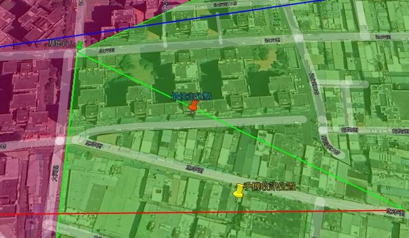 基隆市警察局刑警大队诈欺专责队自行开发出定位系统，弥补设备上的不足。（记者吴升儒翻摄）