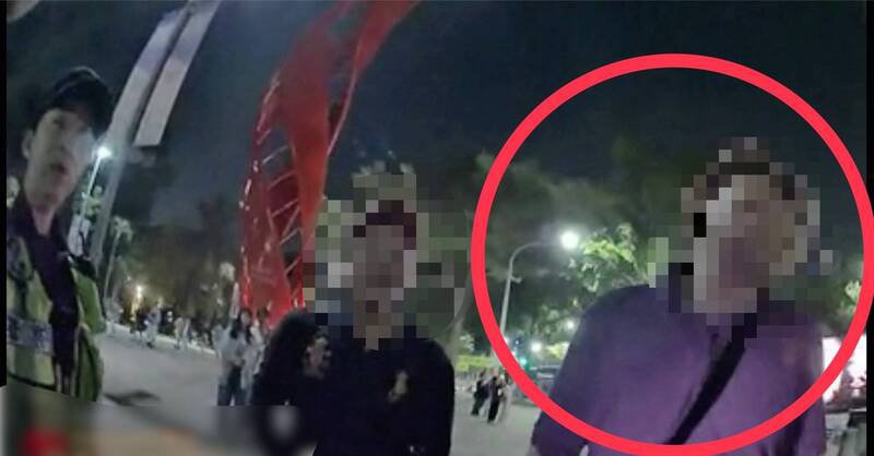 陈姓摊商不服取缔吃下官司。（民众提供）