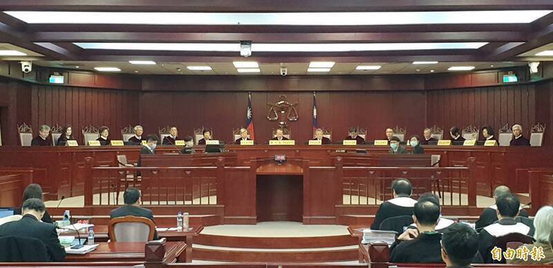宪法诉讼法修正案判决今下午3时将出炉。（记者杨心慧摄）