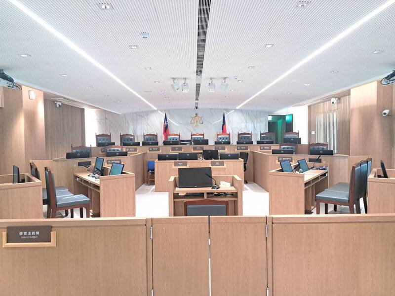 澎湖地方法院首宗国民法庭审理，宣判酒驾撞死人公共危险案件。（澎湖地方法院提供）