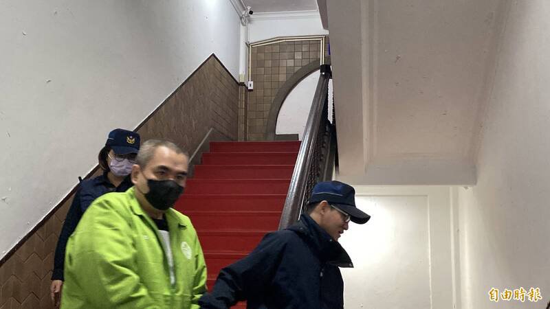 货车司机黄志豪去年2月施用安非他命毒驾上路，造成一死悲剧，目前被羁押中。（记者杨心慧摄）