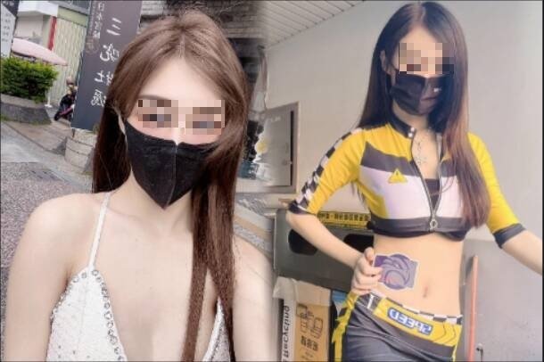 洪女在北市租屋处离奇猝死。（记者姚岳宏翻摄洪女脸书，本报合成）