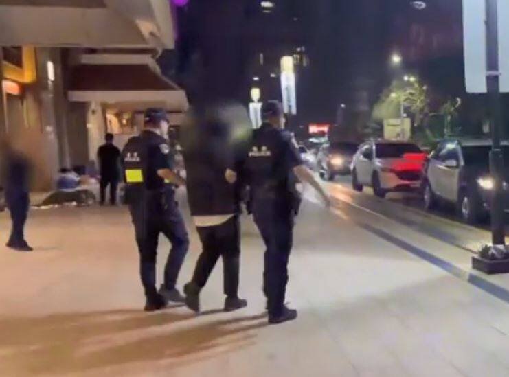 翁嫌被警方逮捕移送法办，检方谕令10万交保。（警方提供）