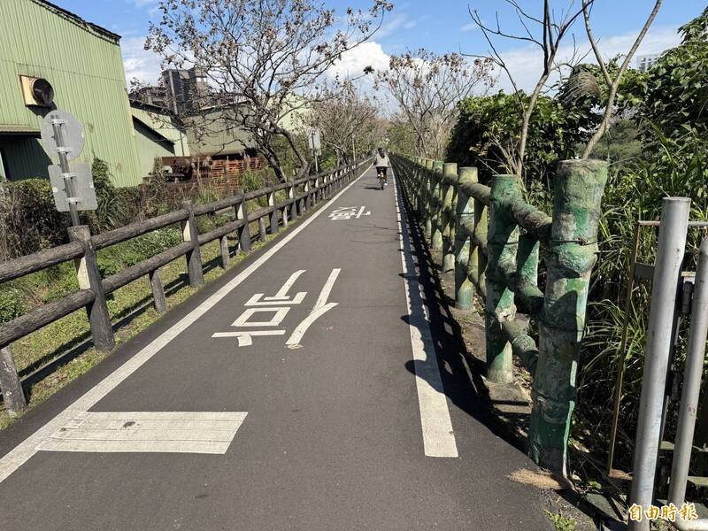 北市自行车道示意图。（资料照）