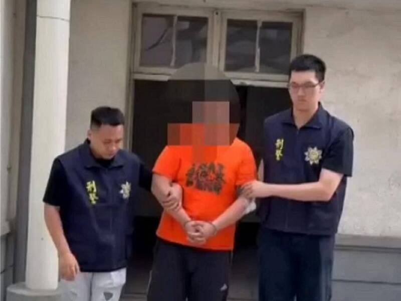 警方已逮捕陈姓男子，随后移送彰化地检署侦办。（图由警方提供）